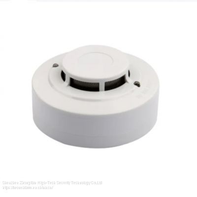 48V smoke detector 2023 China DC 48V Conventional Wired Optic Smoke Detector With Relay Output For Fire Alarm System