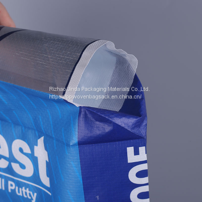 Waterproof Bopp Woven Polypropylene Feed Bags , 20kg Animal Load Pet Food Bag