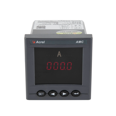 Acrel panel mountable smaryt Primary voltage DCAMC72-DI/C with RS485 communication LED display Primary voltage 300V