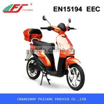 Newest design European standard electric scooter with battery charger EEC
