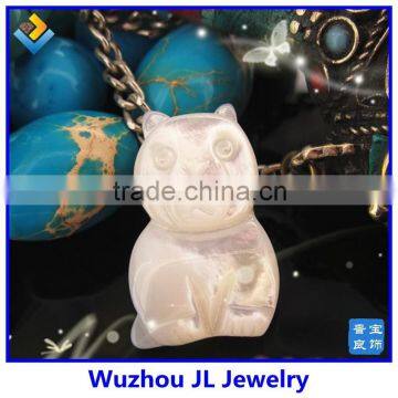 Fashion teddy bear pendant beads necklace pendant mother of pearl women Spain's favorite