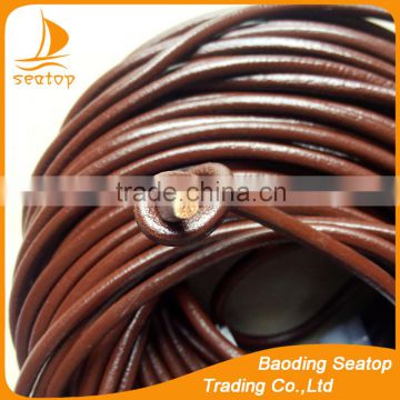 5mm stingray round leather cord wholesale