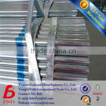 ASTM A106 Gr.b Galvanized Steel Pipe with ERW Q195 Weld Round
