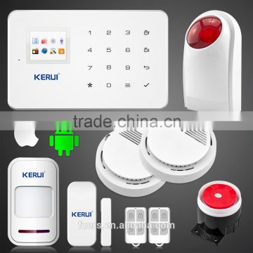 Best new seller of KERUI G18 800mA backup battery home gsm security system