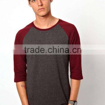 Cotton T-shirt High Quality Custom making Reglan Slleve