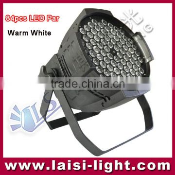 IP20 no waterproof led par light rgbw 3W 84pcs