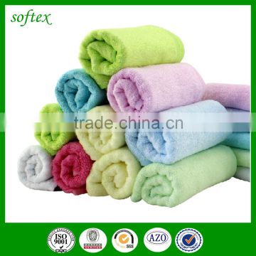 Wholesale high quality organic bamboo baby washcloth
