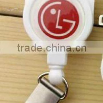 High quality cute badge reels for LG promotion