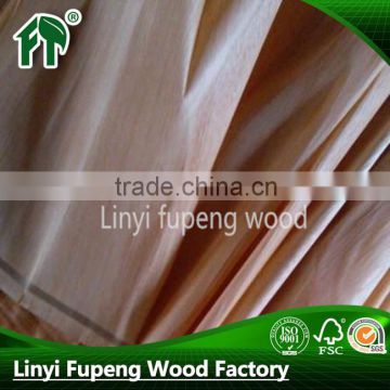 okoume mahogany keruing wood veneer price list by china supplier