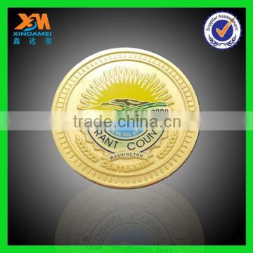 2015 XDM Manufactory production gold metal souvenir coin
