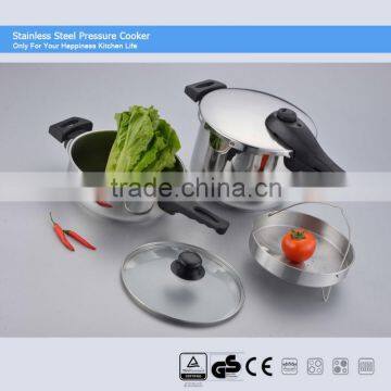 food pressure cooker with GS & CE certificate sandwich bottom ASA 4L