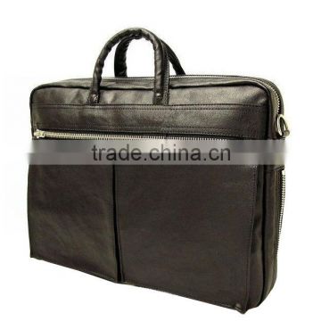 BF3081 High Security Business PU Leather Laptop Briefcase Business Bag for Men Made in China Alibaba