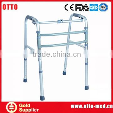Elderly aluminum folding walking frames for disabled