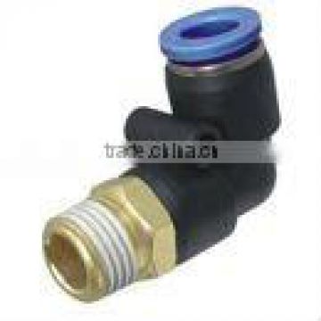 Metric one touch style TPL6-02 pneumatic quick connect fittings