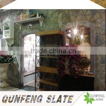 cut-to-size stone form and split surface finishing rusty culture stone irregular slate tile