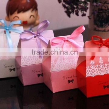 High Quality Chinese Factory Luxury Wedding Candy Box