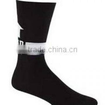 Compression New Custom Logo Custom Black Sports Sock