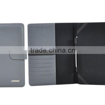 2016 Hot-selling! PU Leather portfolio, A4 portfolio for ipad/tablet, leather portfolio case made in china