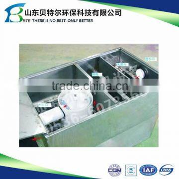 Oily waste water facility for catering industry