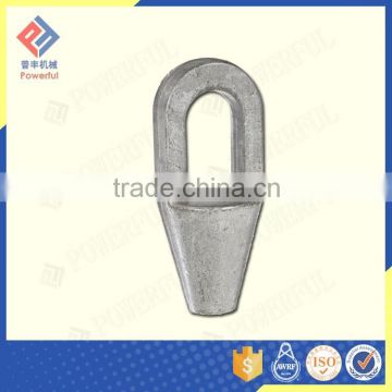 GALVANIZED G417 GROOVED CLOSED SPELTER SOCKET FOR WIRE ROPE