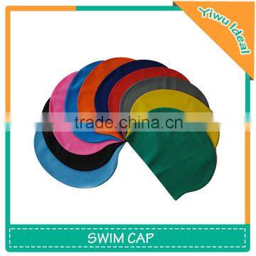 Promotional Colorful Adult Swimming Cap Latex