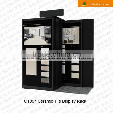 tsianfan floor tiles display stand/ceramic tiles showroom display stands/wall tiles display stand CT097