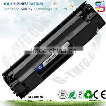 CART712 high quality products toner cartridge for Canon LASERSHOT LBP3100 LBP3010 LBP3010B LBP3100 LBP3018