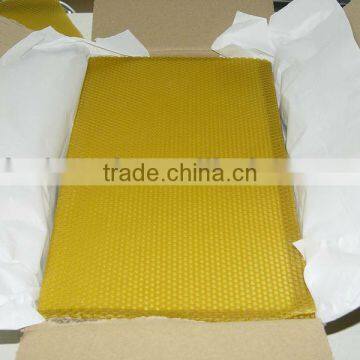 High quality beeswax foundation sheet