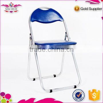 New degsin Qingdao Sionfur metal folding chairs hotel chair