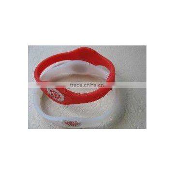 silicone bracelet or wristband