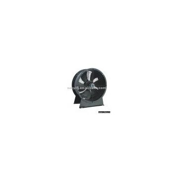low noise axial fan with external rotor