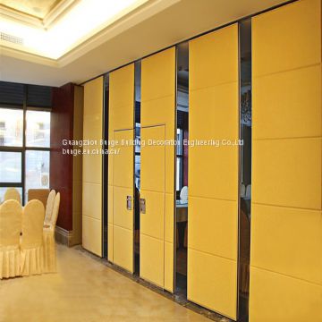 85 mm Restaurant Sound Proofing Aluminum Movable Partitions