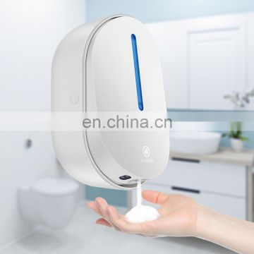 Wall mounted auto foaming plastic soap dispenser