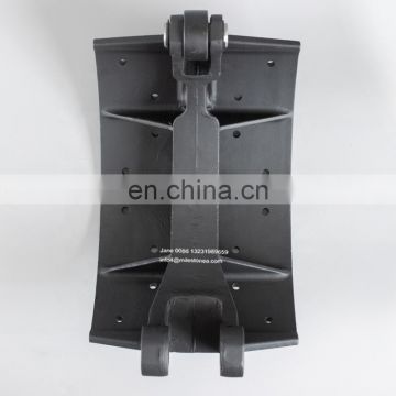 china auto brake shoe casting 220mm for truck trailer