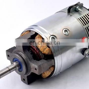 brush electric 24v dc motor low rpm 2350rpm 1.2kw electric motor