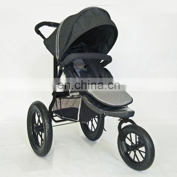 factory supplier European waterproof 16 inch inflatable big wheels baby jogger stroller travel system