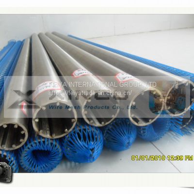 Woven perfect round wedge wire screen ,Ss304 Continuous Slot Wire Wrapped Screen For Geothermal Wells