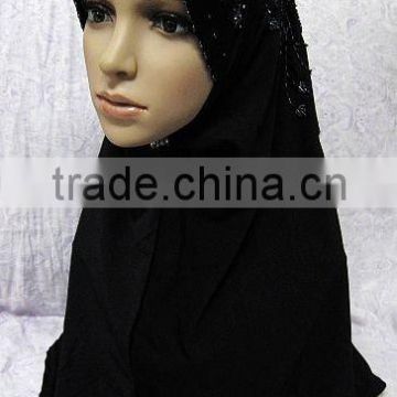 A192 High quality beautiful handmade malaysia hijab for islamic hijab 2011
