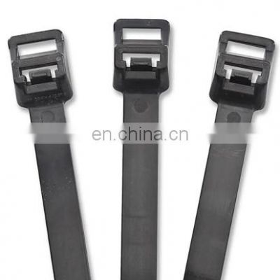 White and Black Releasable Cable Ties | Nylon Cable Ties | Reusable Cable Tie