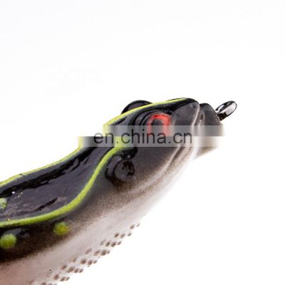 13g 60mm 3D Eyes plastic fishing lures fishing lures frog lure for saltwater