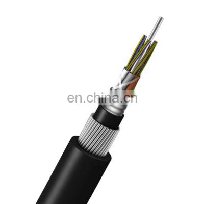 72 strands direct buried single mode DJDA fiber optic cable GYTA33