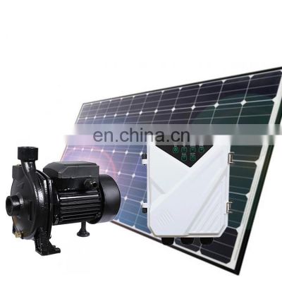 chinese domestic low price AC/DC surface solar pump large flow water pump brushless motor water solar pumps for sale