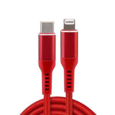 nylon braided mfi certified 20W  Type C to C94  PD fast charging cable for iPhone 12 iPhone 13 Pro Max