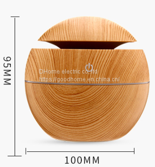 Wood grain round humidifier, mushroom humidifier, wood grain aromatherapy machine
