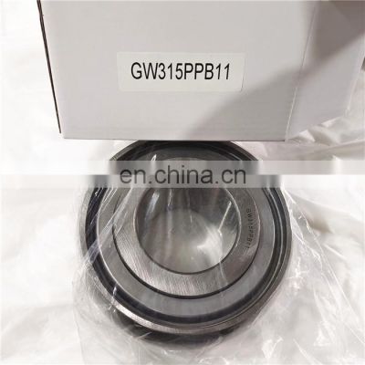 high quality 70*160*68.26 mm Agricultural Machinery Bearing GW315PPB11