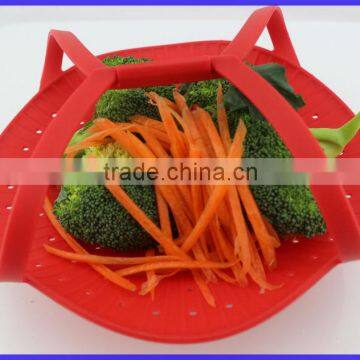 Silicone Vegetable Steamer Basket Cook