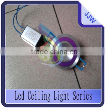 Energy-saving aluminium 1W high power led ceiling light/led ceiling lamp