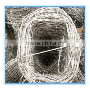 Galvanized Barbed Wire(PVC Coated)Factory