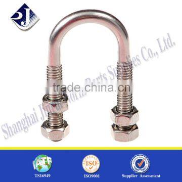 Good quality u bolt and nut High strength U bolt 304 stainless steel U bolt