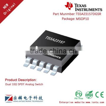 Genuine Original TS5A23157DGSR MSOP10 TS5A23157 Dual Analog Switch